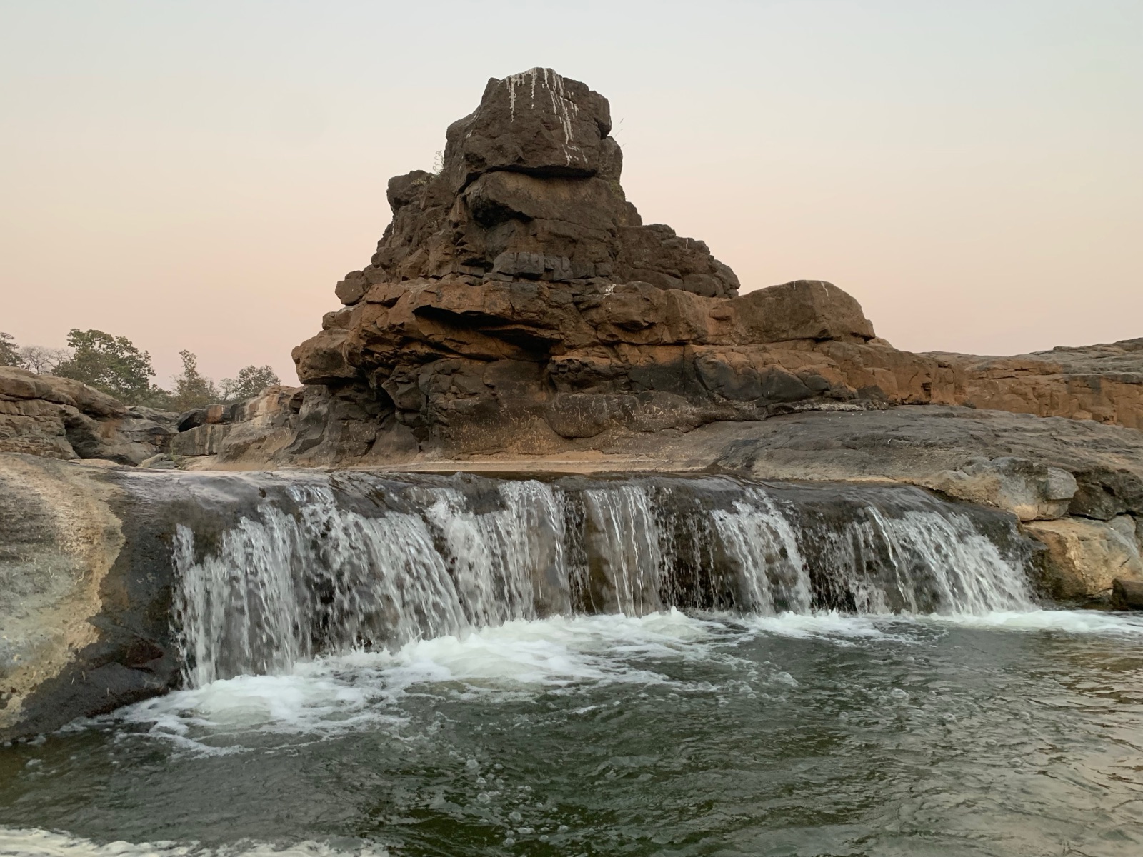 A waterfall in the Dangs